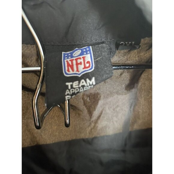 Reebok NFL Vikings Windbreaker XXL Men’s Jacket Purple Lightweight Team - Picture 6 of 7